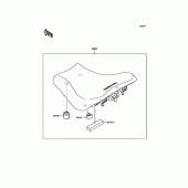 Схема вузла: Аксесуари для Kawasaki ZR900 Z900 ABS