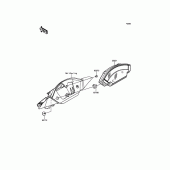 Схема вузла: Meter(s) для Kawasaki ZX1000 Ninja ZX-10R