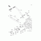 Схема вузла: Перемикач передач для Kawasaki VN1600 Vulcan 1600 Mean Streak