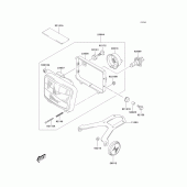 Схема вузла: Headlight(s) для Kawasaki KLX400 KLX400SR