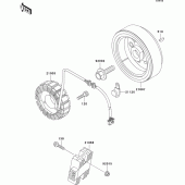 Схема вузла: Генератори для Kawasaki KL650 KLR650