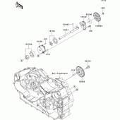 Схема вузла: Масляний насос Kawasaki VN1700 VN1700 Classic Tourer ABS
