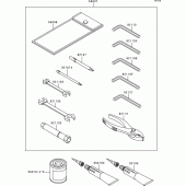 Схема вузла: Owner`s tools для Kawasaki ZR550 Zephyr