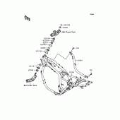 Схема узла: Рама для Kawasaki ZR1200 ZRX1200 DAEG