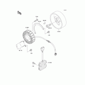 Схема узла: Генератор для Kawasaki VN800 Vulcan 800