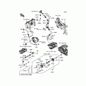 Схема вузла: Water Pipe(EX300AEA39568-) для Kawasaki EX300 Ninja 300 ABS