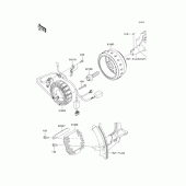 Схема вузла: Генератор для Kawasaki KLX250 D-Tracker X