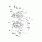 Схема вузла: Картер двигуна для Kawasaki ZX636 Ninja ZX-6R