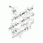 Схема вузла: Balancer(1/2) для Kawasaki KL650 KLR650