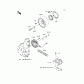 Схема узла: Генератор для Kawasaki KLE650 Versys 650