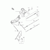 Схема вузла: Кабелі для Kawasaki KLX125 D-Tracker