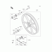 Схема вузла: Transom + tube для Kawasaki KZ1000 Police
