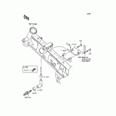 Схема вузла: Котушка запалювання для Kawasaki KL110 KSR