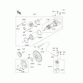 Схема вузла: Starter motor для Kawasaki ZX636 Ninja ZX-6R