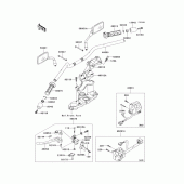 Схема вузла: Кермо (a9f) для Kawasaki KLE650 Versys 650