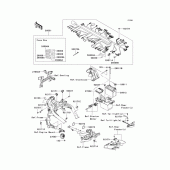 Схема узла: Электрооборудование для Kawasaki KLE650 Versys 650