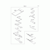 Схема узла: Owners tools для Kawasaki EN500 Vulcan 500