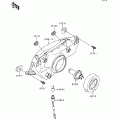 Схема вузла: Headlight(s) для Kawasaki ZX900 Ninja ZX-9R