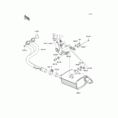 Схема узла: Выхлопная система (s) для Kawasaki EX650 Ninja 650