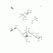 Схема узла: Переключатель передач для Kawasaki VN900 VN900 Classic