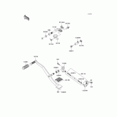 Схема вузла: Перемикач передач для Kawasaki VN900 VN900 Classic