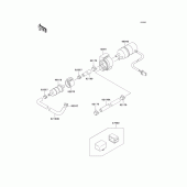 Схема вузла: Fuel pump для Kawasaki ZX900 Ninja ZX-9R