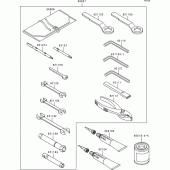 Схема вузла: Owner`s tools для Kawasaki ZX900 Ninja ZX-9R