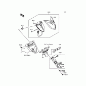 Схема вузла: Taillight(s) для Kawasaki VN1700 Vulcan 1700 Nomad ABS