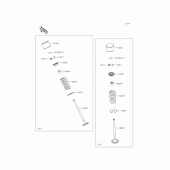 Схема вузла: Клапан для Kawasaki ER250 Z250 ABS