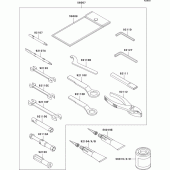 Схема вузла: Owner`s tools для Kawasaki ZR750 Z750