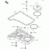 Схема вузла: Breather body/oil pan для Kawasaki ZR750 Zephyr