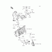 Схема вузла: Water pipe для Kawasaki EX650 Ninja 650