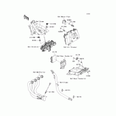 Схема вузла: Fuel injection для Kawasaki ZR1200 ZRX1200 DAEG