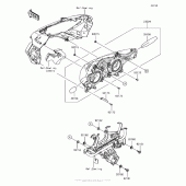 Схема вузла: Headlight(S) для Kawasaki ZX1000 Ninja 1000 ABS