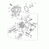 Схема вузла: Front bevel gear(1/2) для Kawasaki ZG1200 Voyager XII
