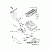 Схема узла: Fuel injection для Kawasaki ZX1000 Z1000SX