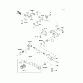 Схема узла: Переключатель передач для Kawasaki ZG1200 Voyager XII