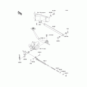 Схема узла: Лапка тормоза для Kawasaki EJ800 W800