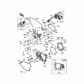 Схема вузла: Engine Cover(s) для Kawasaki KLX450 KLX450R