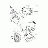 Схема узла: Fuel Injection для Kawasaki VN1700 VN1700 Classic Tourer ABS