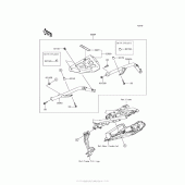 Схема вузла: Аксесуари (Topcase Bracket) для Kawasaki EX650 Ninja 650