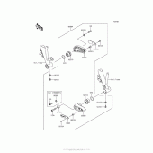 Схема вузла: Аксесуари (Frame Slider) для Kawasaki EX650 Ninja 650