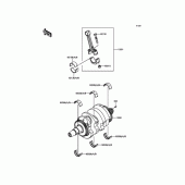 Схема вузла: Колінвал для Kawasaki EX400 Ninja 400R ABS