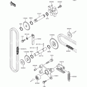 Схема вузла: Водяний насос Kawasaki VN1500 VN1500 Classic Tourer