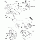 Схема вузла: Fuel injection для Kawasaki VN1700 VN1700 Classic Tourer ABS