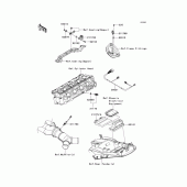 Схема узла: Fuel injection для Kawasaki ZX1400 ZZR1400 ABS