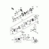 Схема вузла: Starter Motor для Kawasaki ZX1000 Ninja ZX-10RR