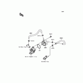Схема узла: Масляный охладитель для Kawasaki ZX636 Ninja ZX-6R ABS KRT Edition