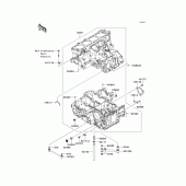 Схема узла: Картер двигателя для Kawasaki ZG1400 Concours 14 ABS
