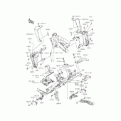 Схема узла: Рама для Kawasaki ZR1200 ZRX1200 DAEG